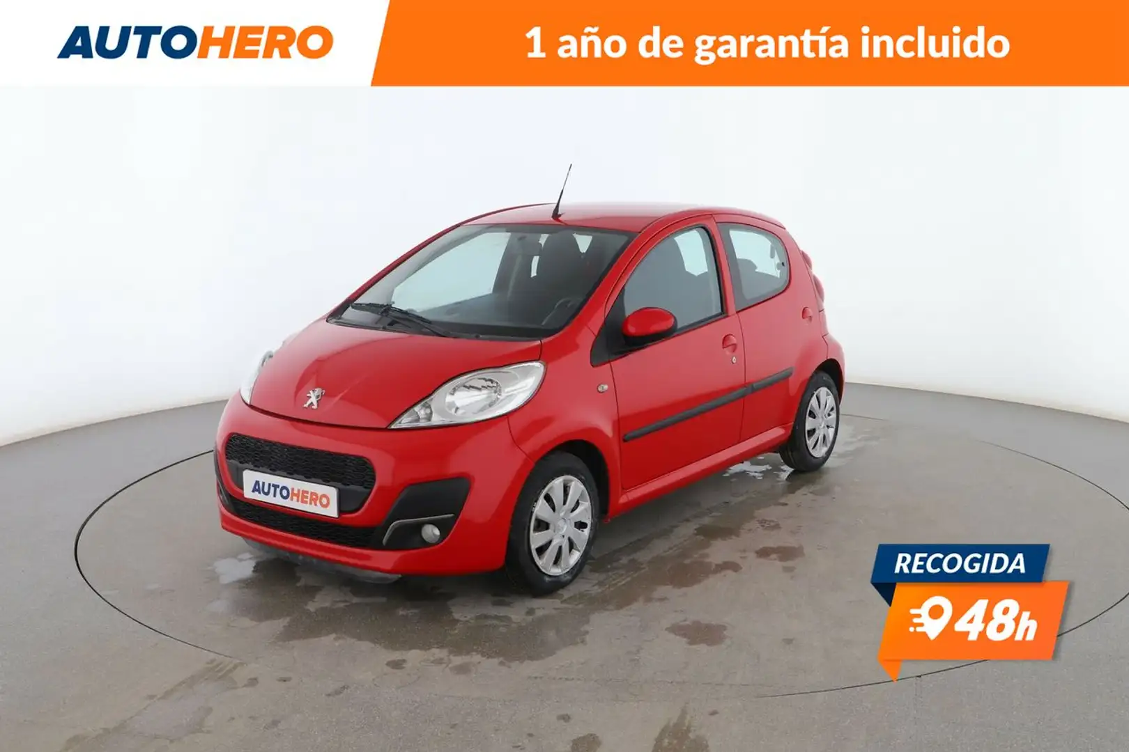 Peugeot 107 1.0i Active Rojo - 1