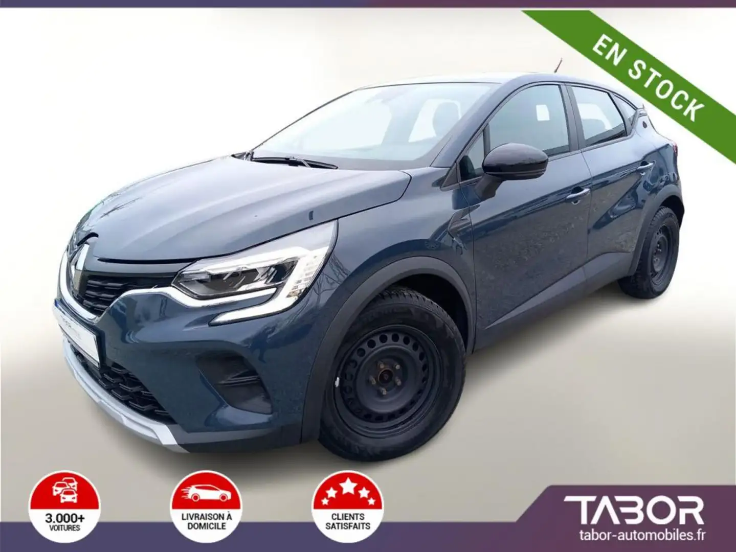 Renault Captur II 1.0 TCe 90 Zen LED Tempo Bleu - 1