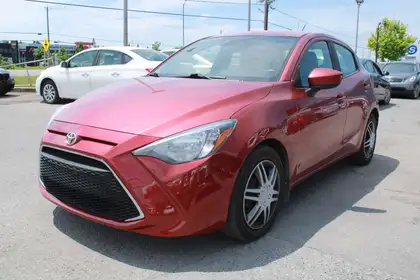 Red 2020 Toyota Yaris Sedan Automatic