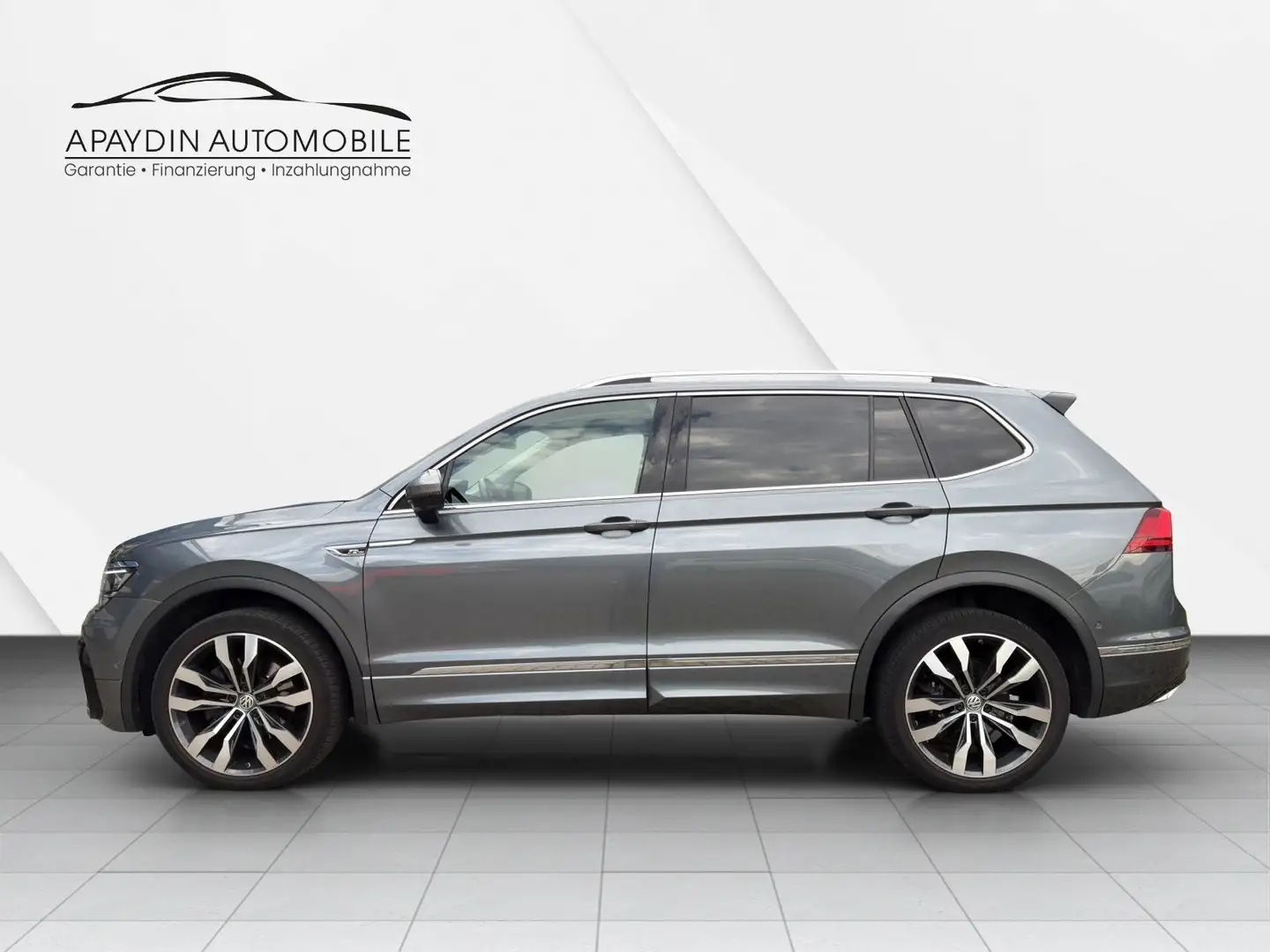 Volkswagen Tiguan Allspace R-Line 4M PANO/ACC/LEDER/HUP/AHK Grau - 2