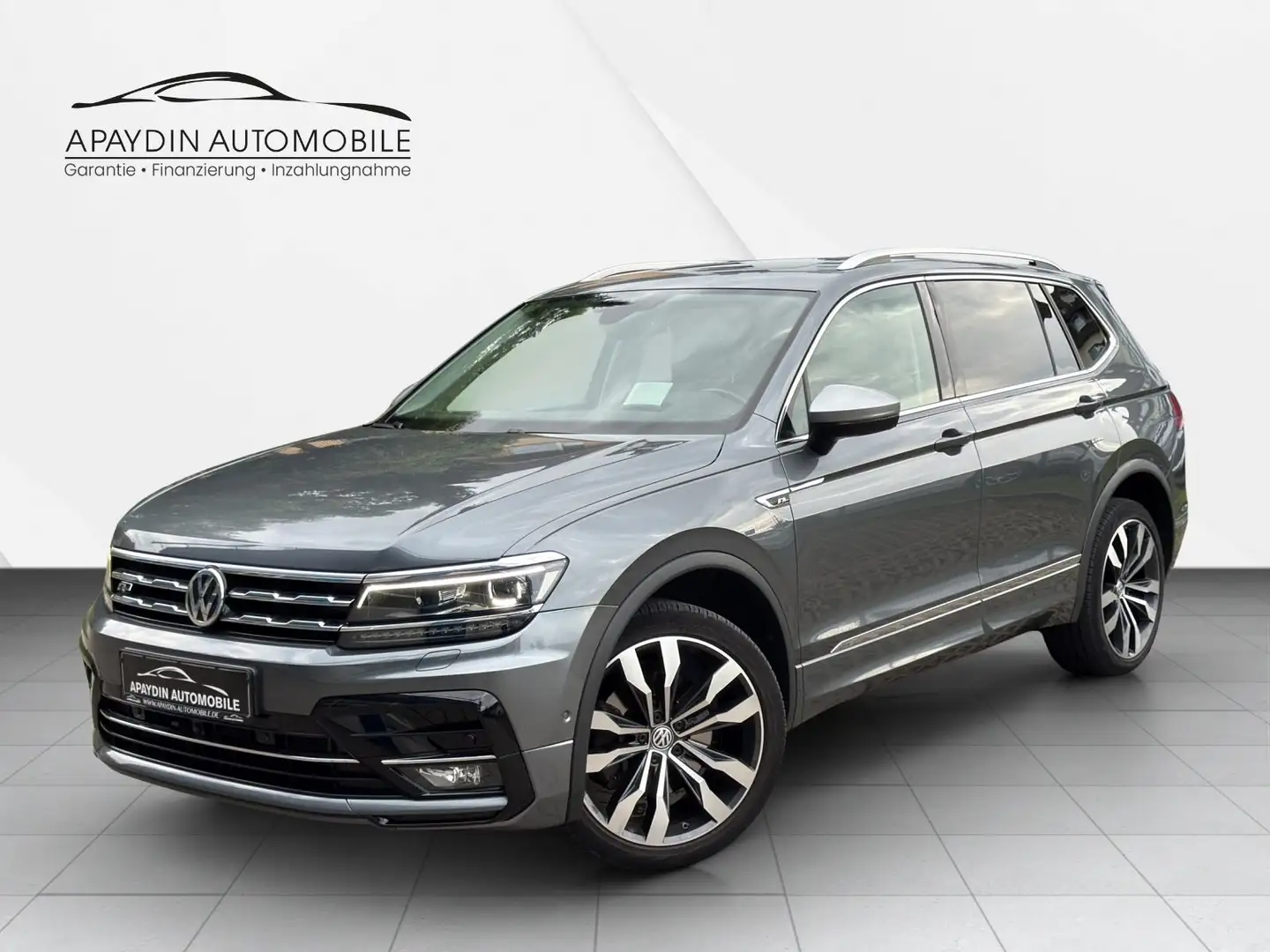 Volkswagen Tiguan Allspace R-Line 4M PANO/ACC/LEDER/HUP/AHK Grau - 1