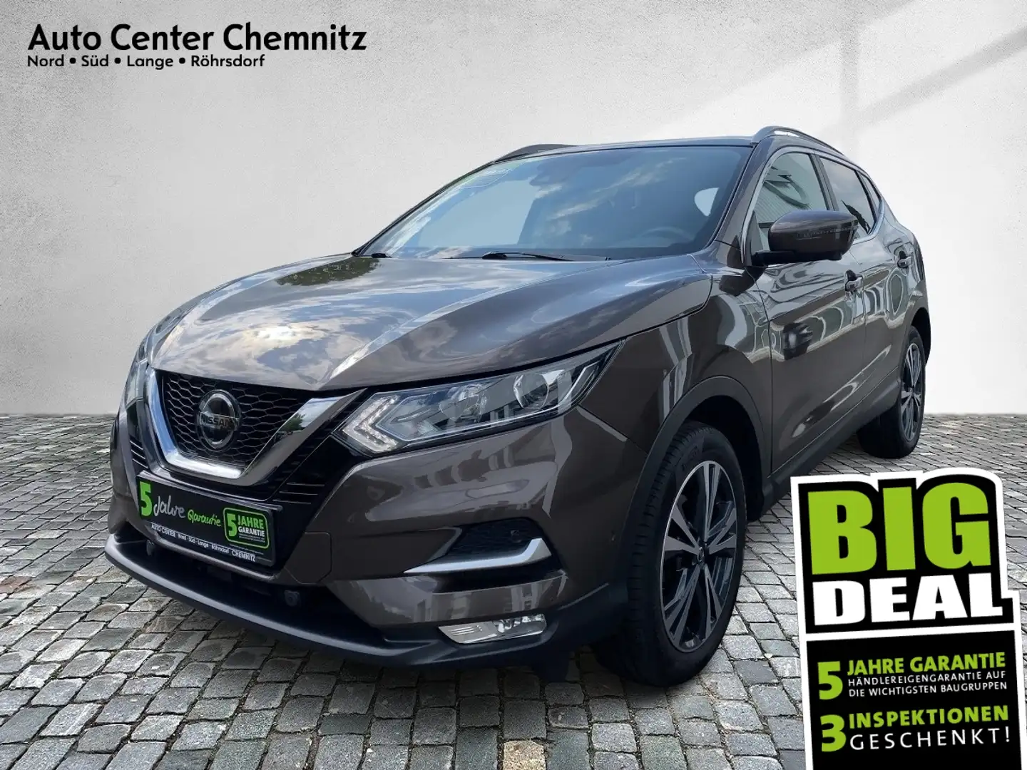 Nissan Qashqai 1.3 N-Connecta Navi/Panodach/SHZ/PDC/360° Or - 1