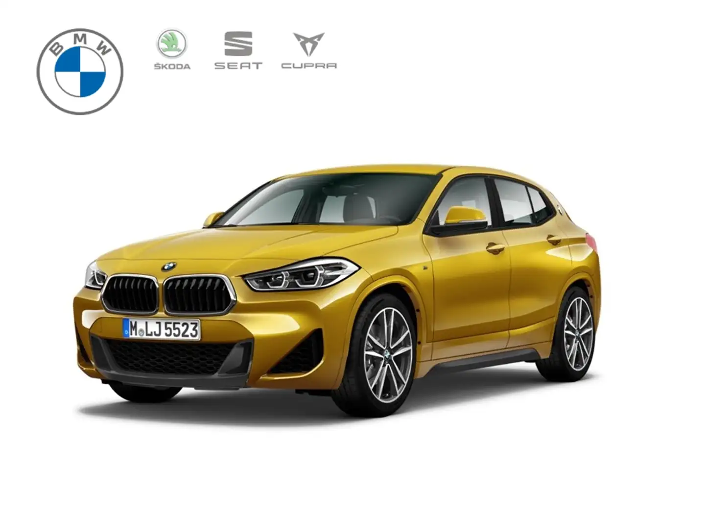 BMW X2 sDrive 20 i M Sport Navi Leder LED El. Heckklappe Gold - 1