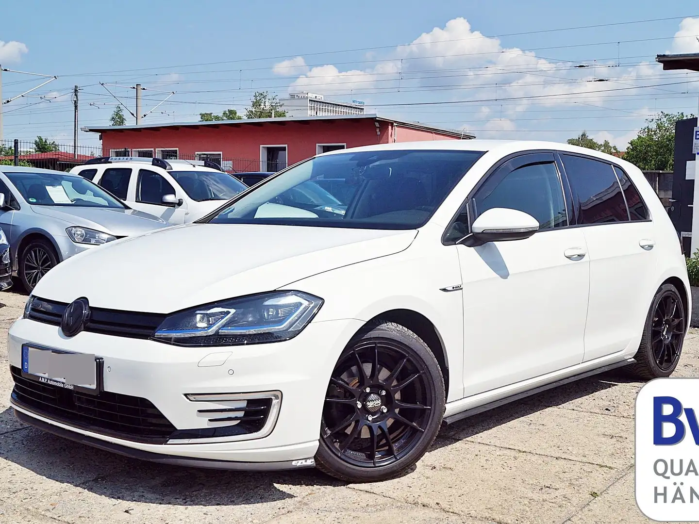 Volkswagen Golf e-Golf, GARANTIE, TÜV NEU, INKL. BATTERIE, LED Blanco - 1