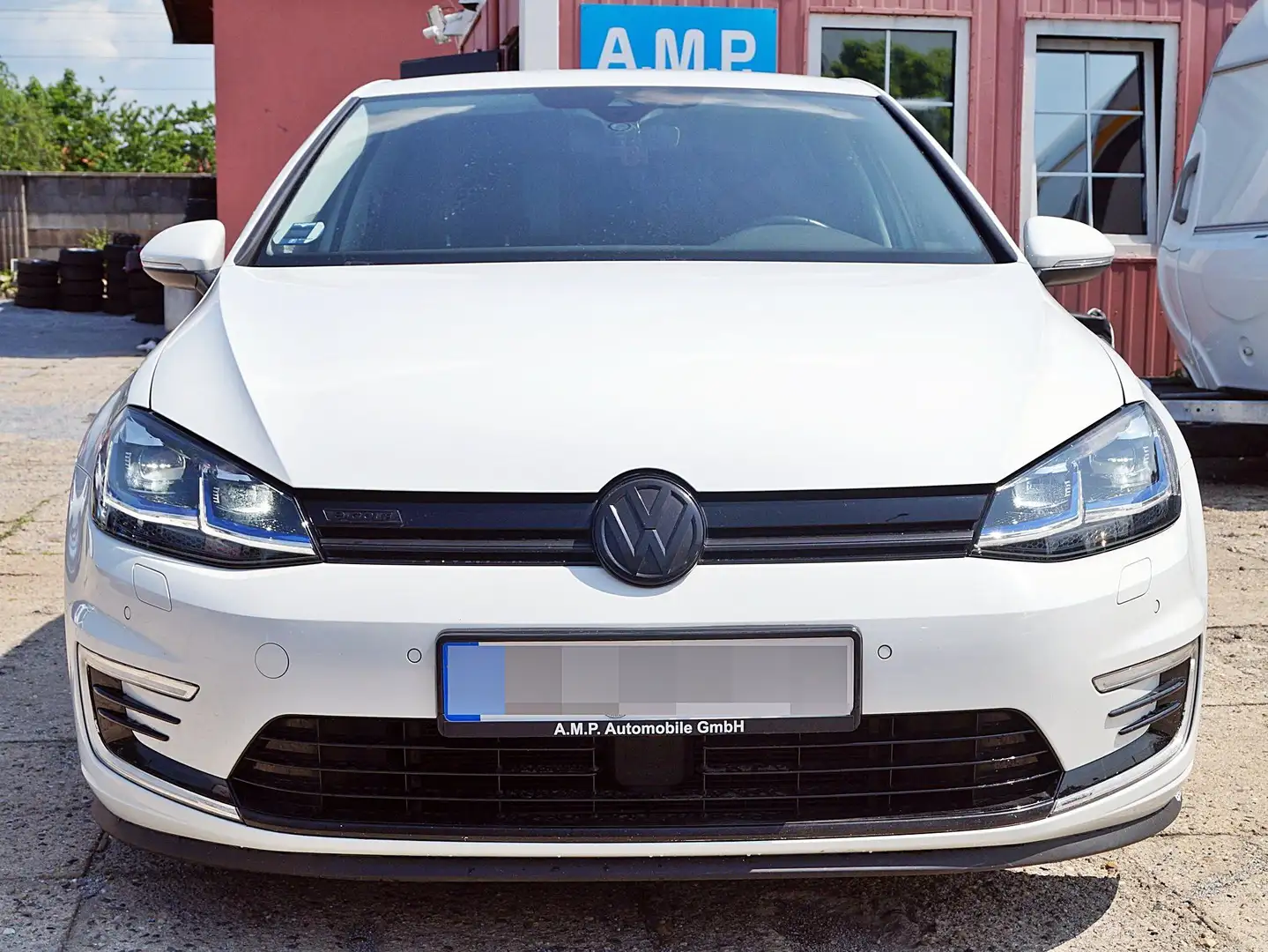 Volkswagen Golf e-Golf, GARANTIE, TÜV NEU, INKL. BATTERIE, LED Blanco - 2