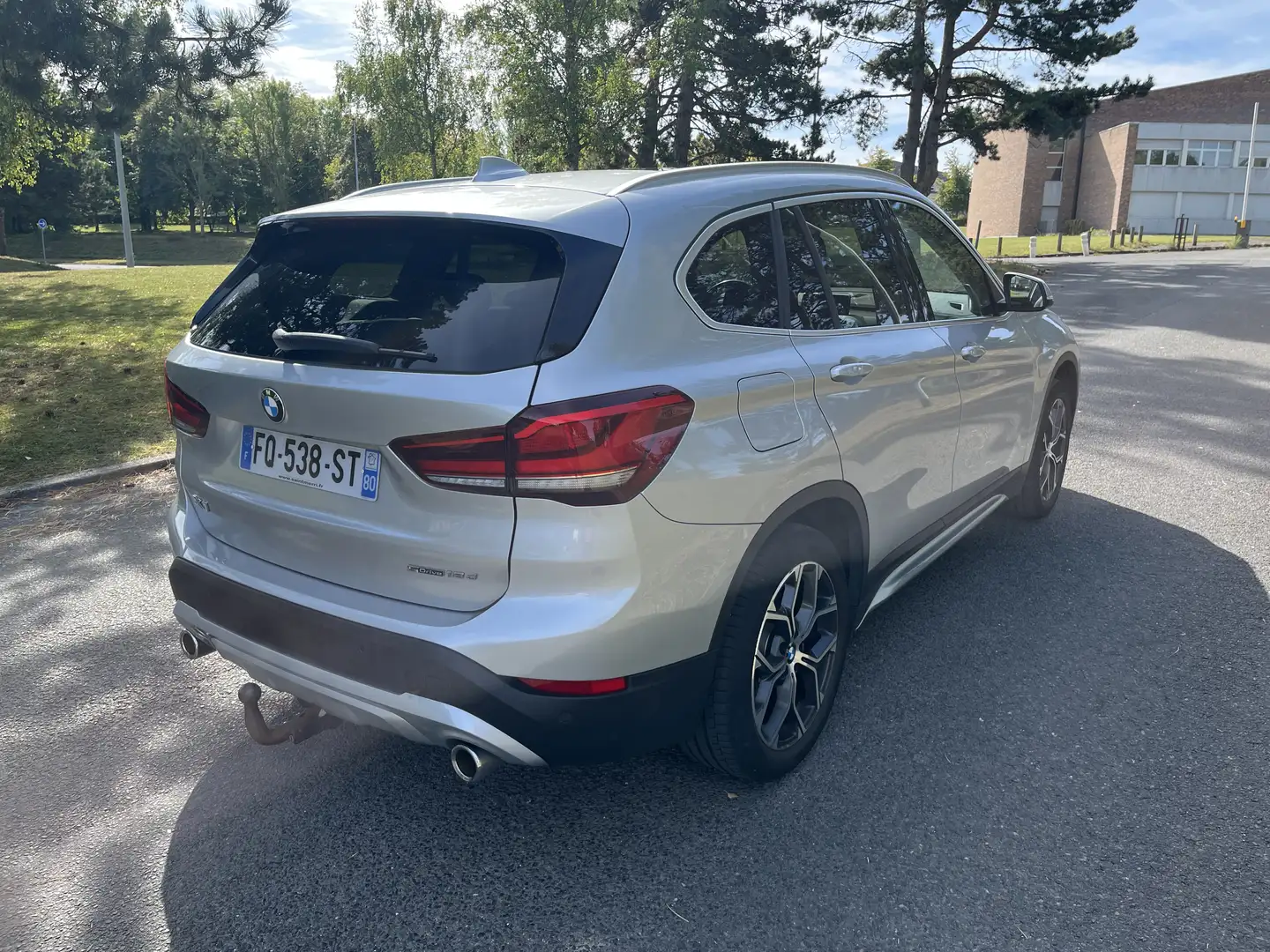 BMW X1 X1 sDrive 18d 150 ch BVA8 xLine Argent - 2