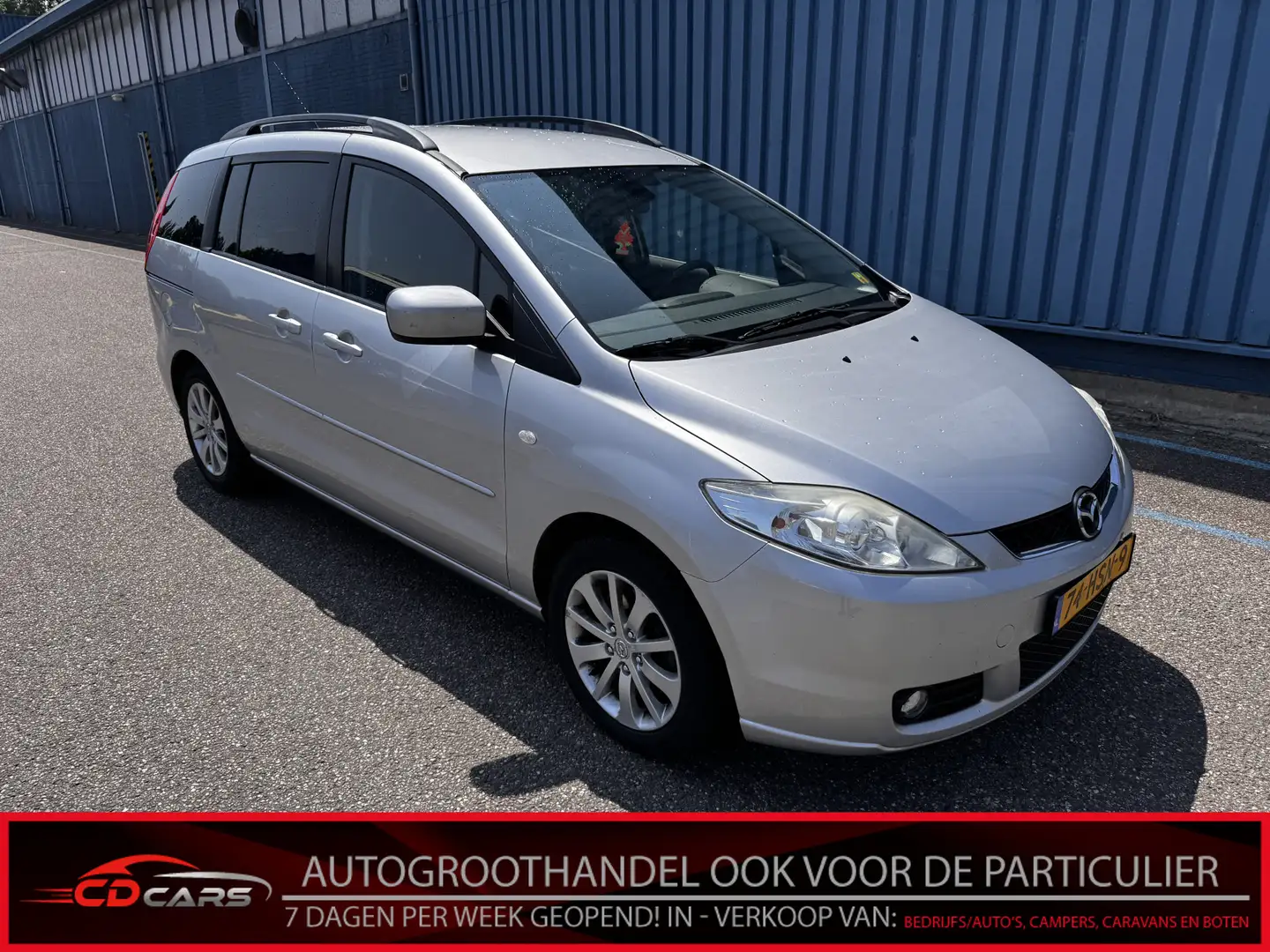 Mazda 5 1.8 S Clima, Mistlamp, Lichtmetalen velgen, 7 Pers Gris - 1
