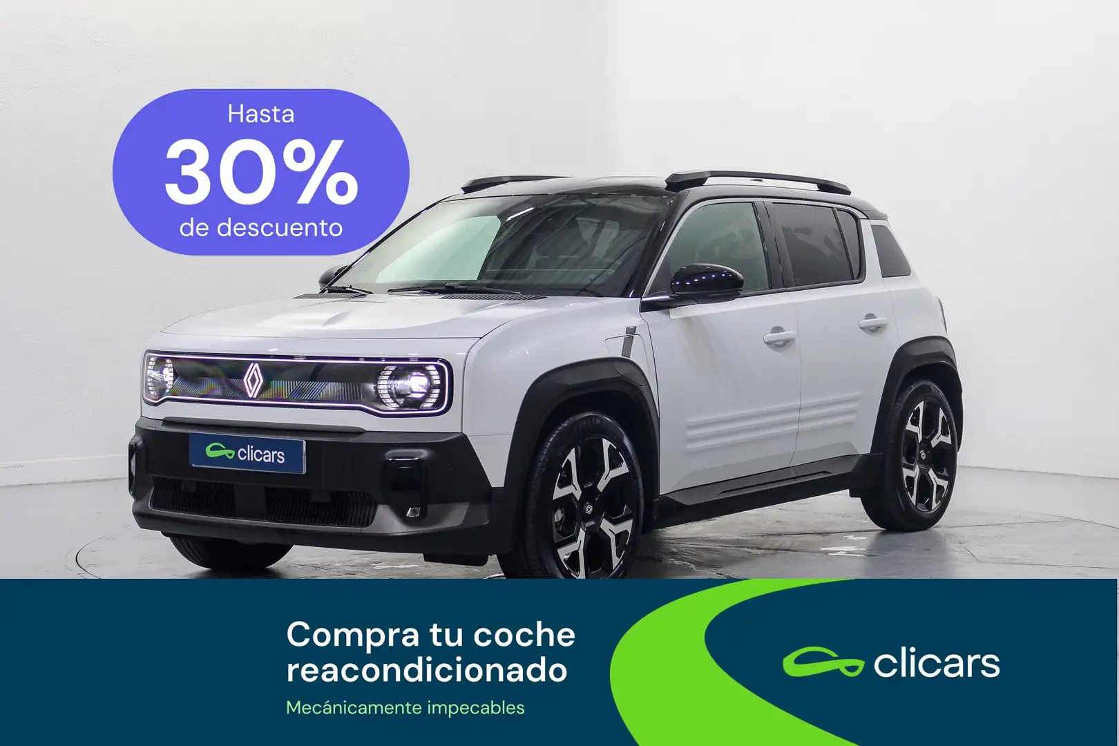 Renault R 4 R4  E-Tech Techno autonomía confort 110kW Blanco - 1