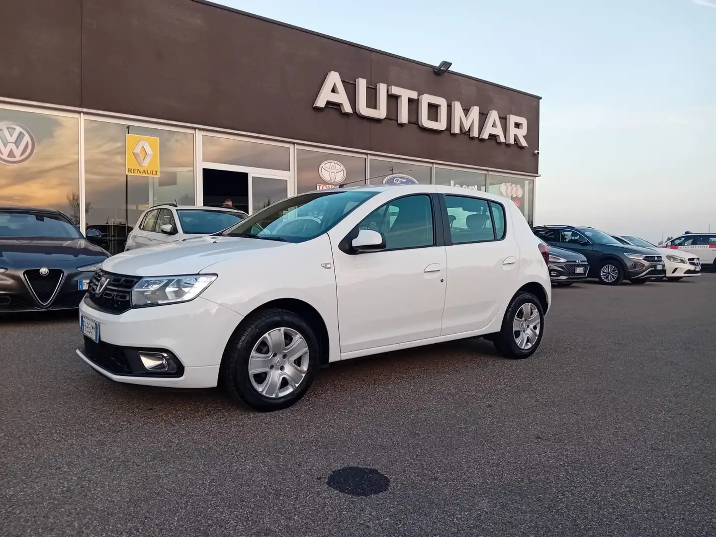 Dacia Sandero 1.0 sce Comfort 75cv UNICOPROPRIETARIO, PERFETTA Bianco - 1