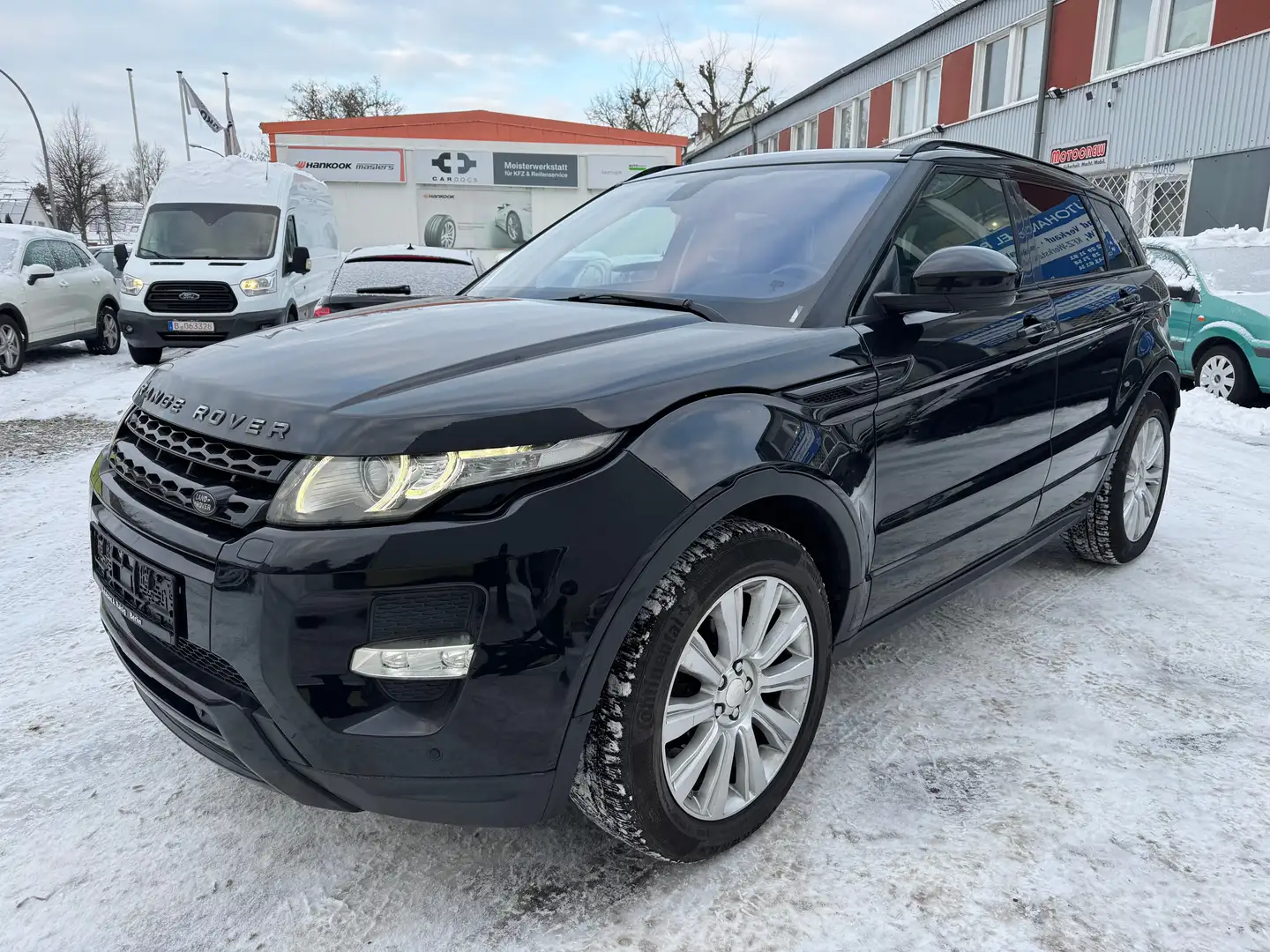 Land Rover Range Rover Evoque 2.2 TD4 | Motor neuwertig| Vollleder Schwarz - 1