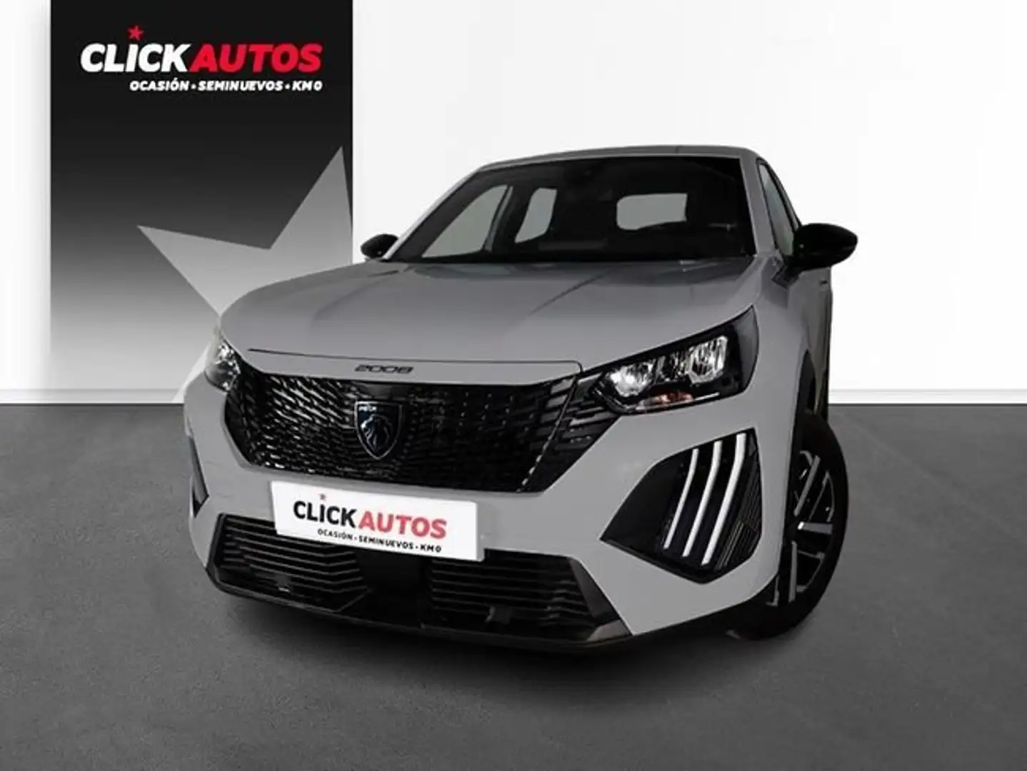 Peugeot 2008 1.2 100CV Active Gris - 1