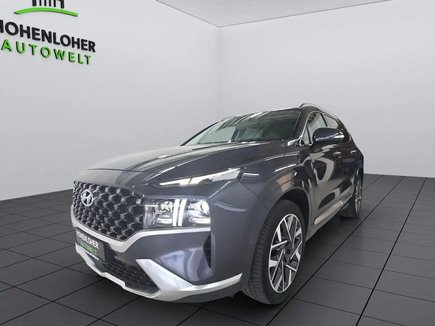 Hyundai SANTA FE Signature 4WD *PANO*AHK*ACC*LED*Kamera Blau - 1