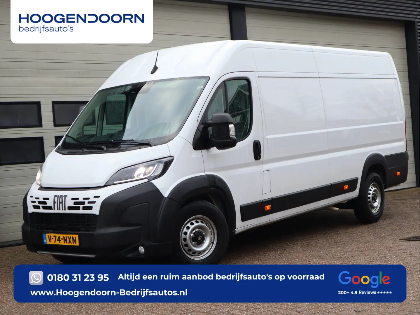 Fiat Ducato 2.2 Mjet 180pk Euro 6 - L4H2 Heavy - Camera - Crui Blanc - 1