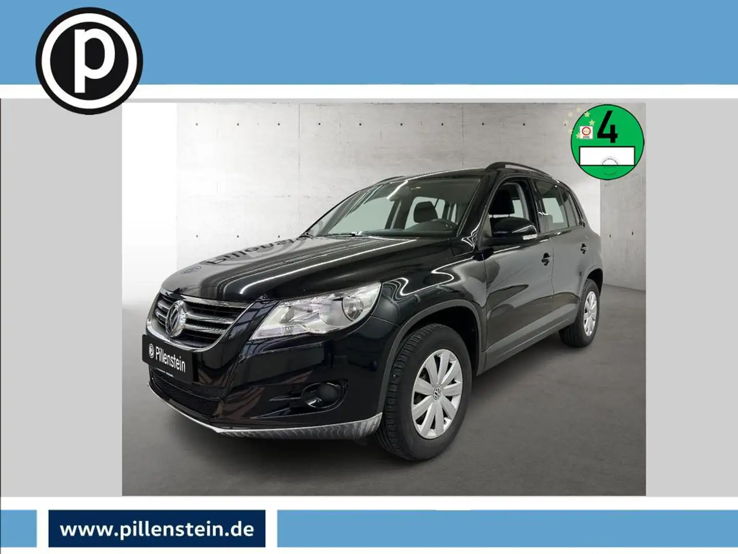 Volkswagen Tiguan TSI AHK+PDC+KLIMAAUT+RCD310 Negro - 1