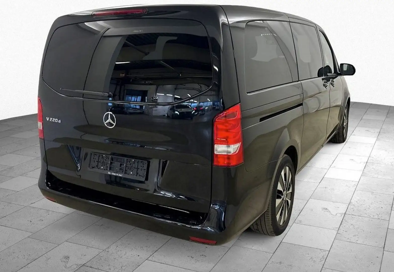 Mercedes-Benz V 220 Lang Facelift 7Sitze Navi Kamera DAB Schwarz - 2
