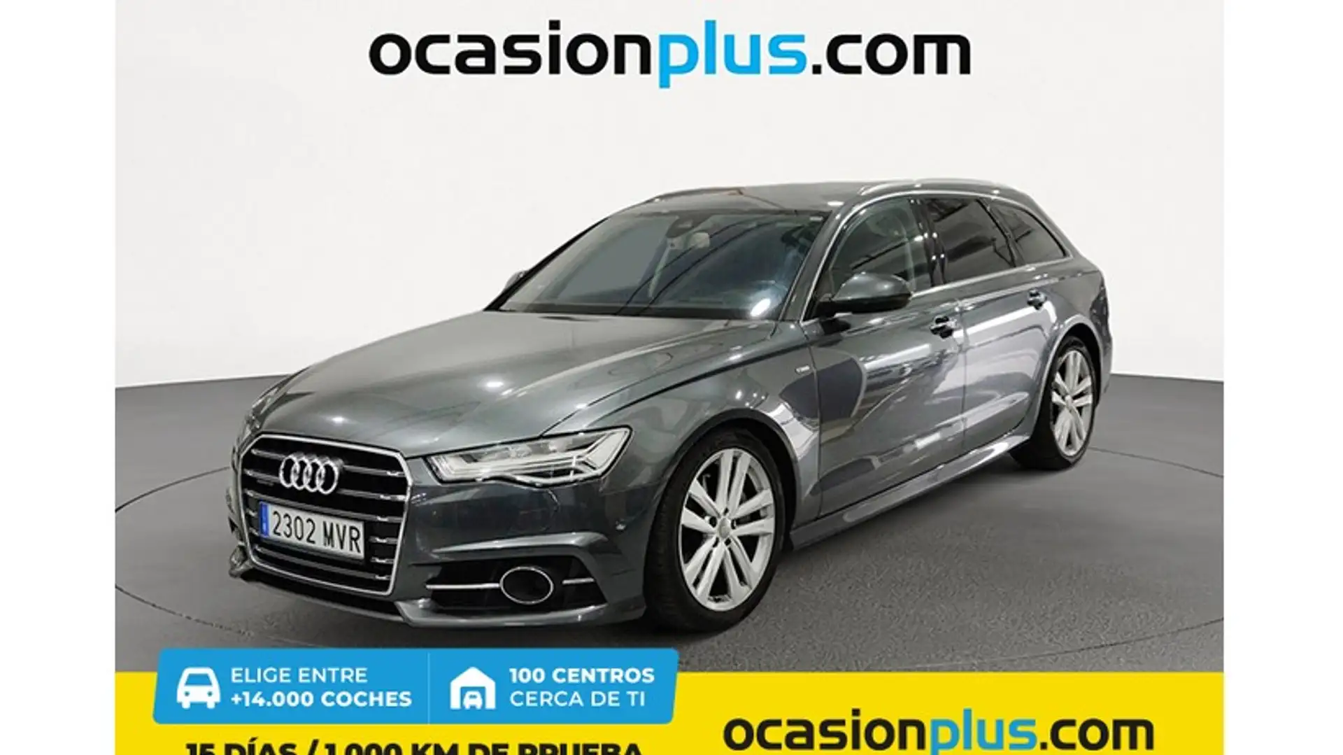 Audi A6 Avant 3.0TDI S line edition Q. S-T 200kW Zwart - 1