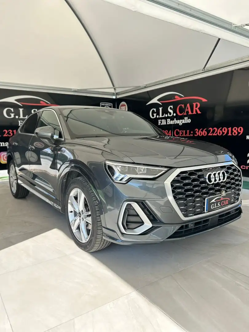 Audi Q3 Q3 SPB 35 TDI S tronic S line edition Grigio - 1