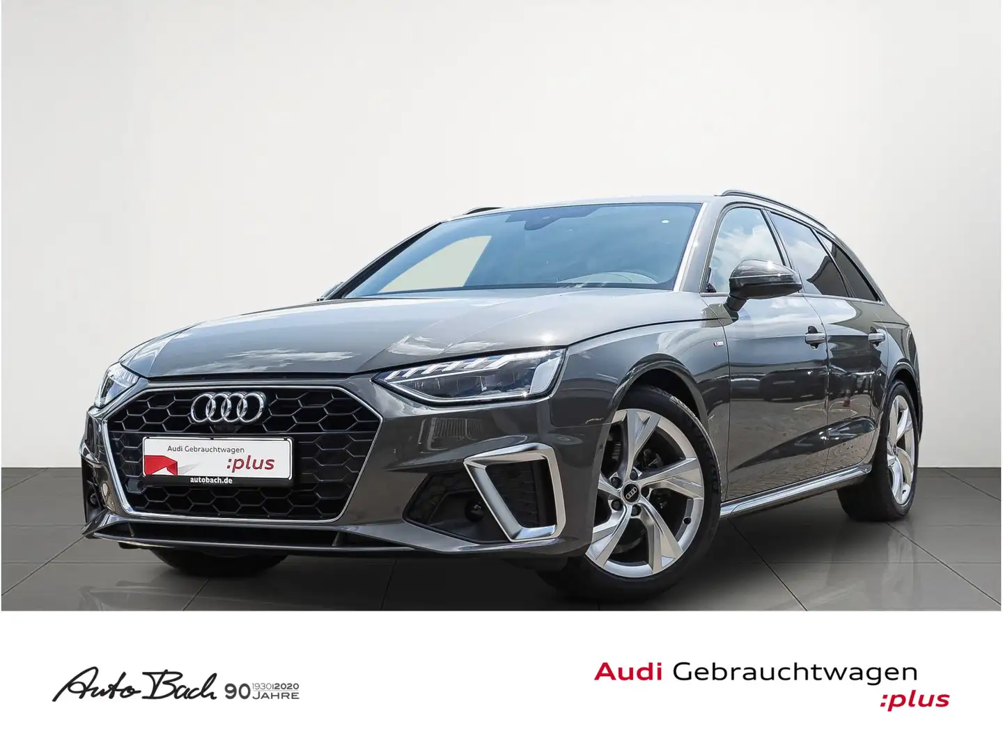Audi A4 S line 35TDI Stronic Navi LED ACC AHK E Grau - 1