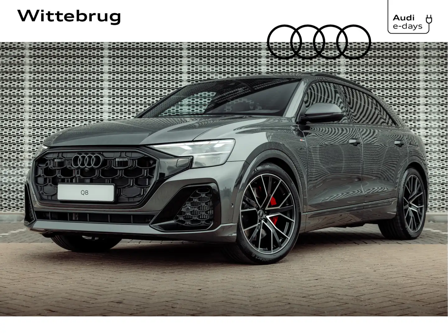 Audi Q8 55 TFSI e 394pk quattro tiptronic Pro Line S Grijs - 1
