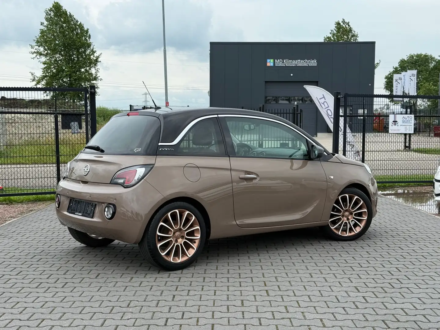 Opel Adam 1.4 Glam | Chocolate Brown | Sterrenhemel | Parkee Bruin - 2