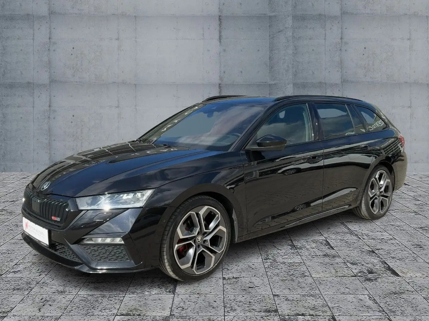 Skoda Octavia Combi RS 2.0 TDI DSG 4x4 MATRIX+NAVI+AHK Schwarz - 2