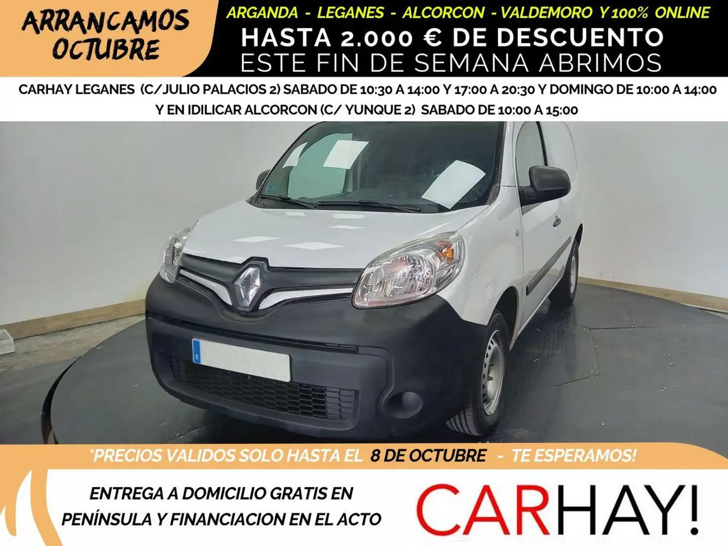 Renault Kangoo Combi 1.5dCi Profesional 55kW Wit - 1
