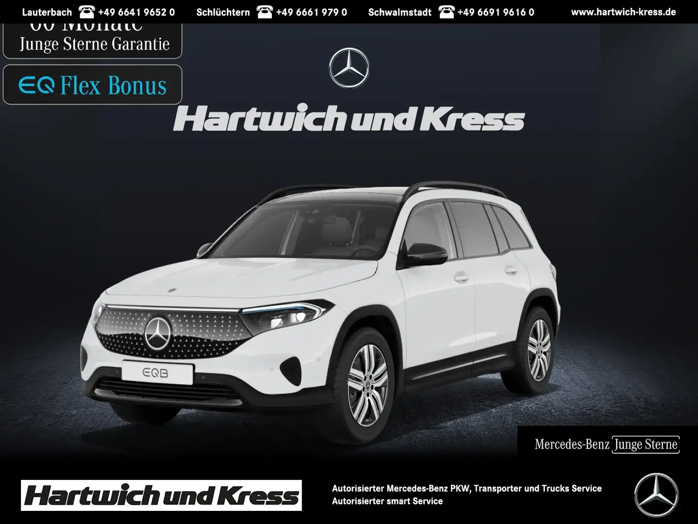 Mercedes-Benz EQB 350 EQB 350 Electric Art 4Matic+7Sitzer+Burmester+Night+Pano+ Wit - 1