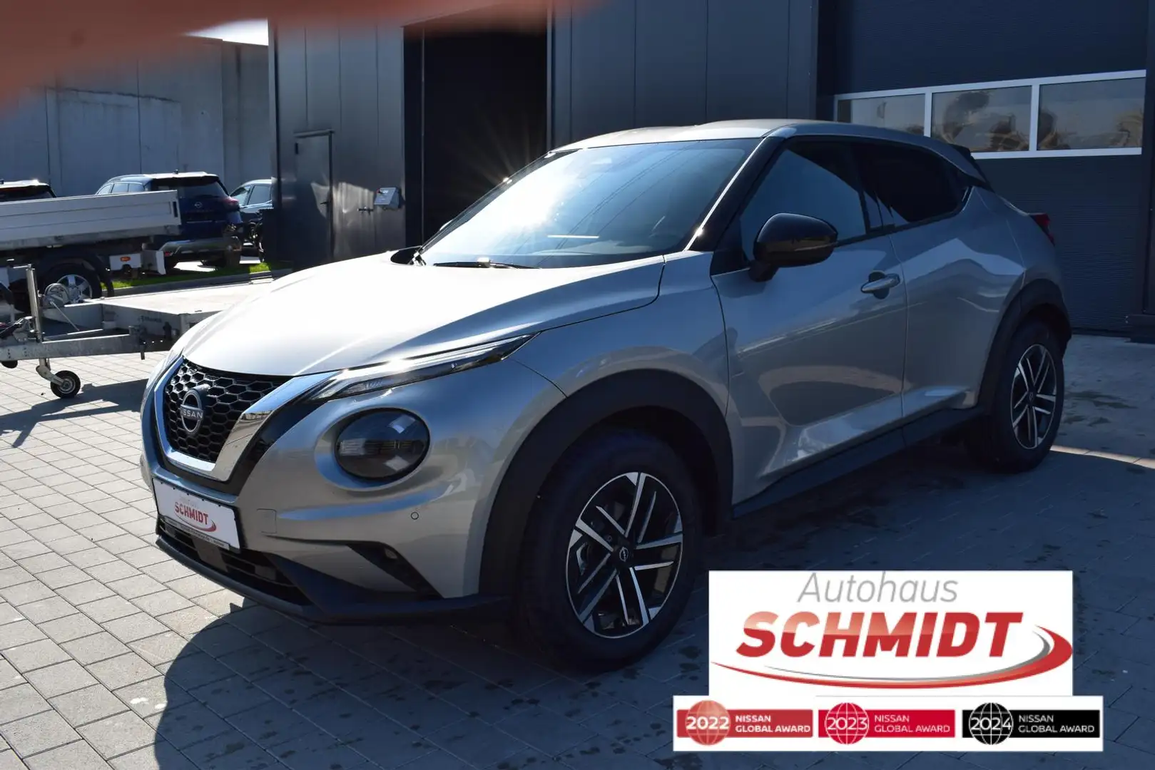 Nissan Juke 1.0 DIG-T 7DCT N-Connecta Winter/WSS beh. Zilver - 1