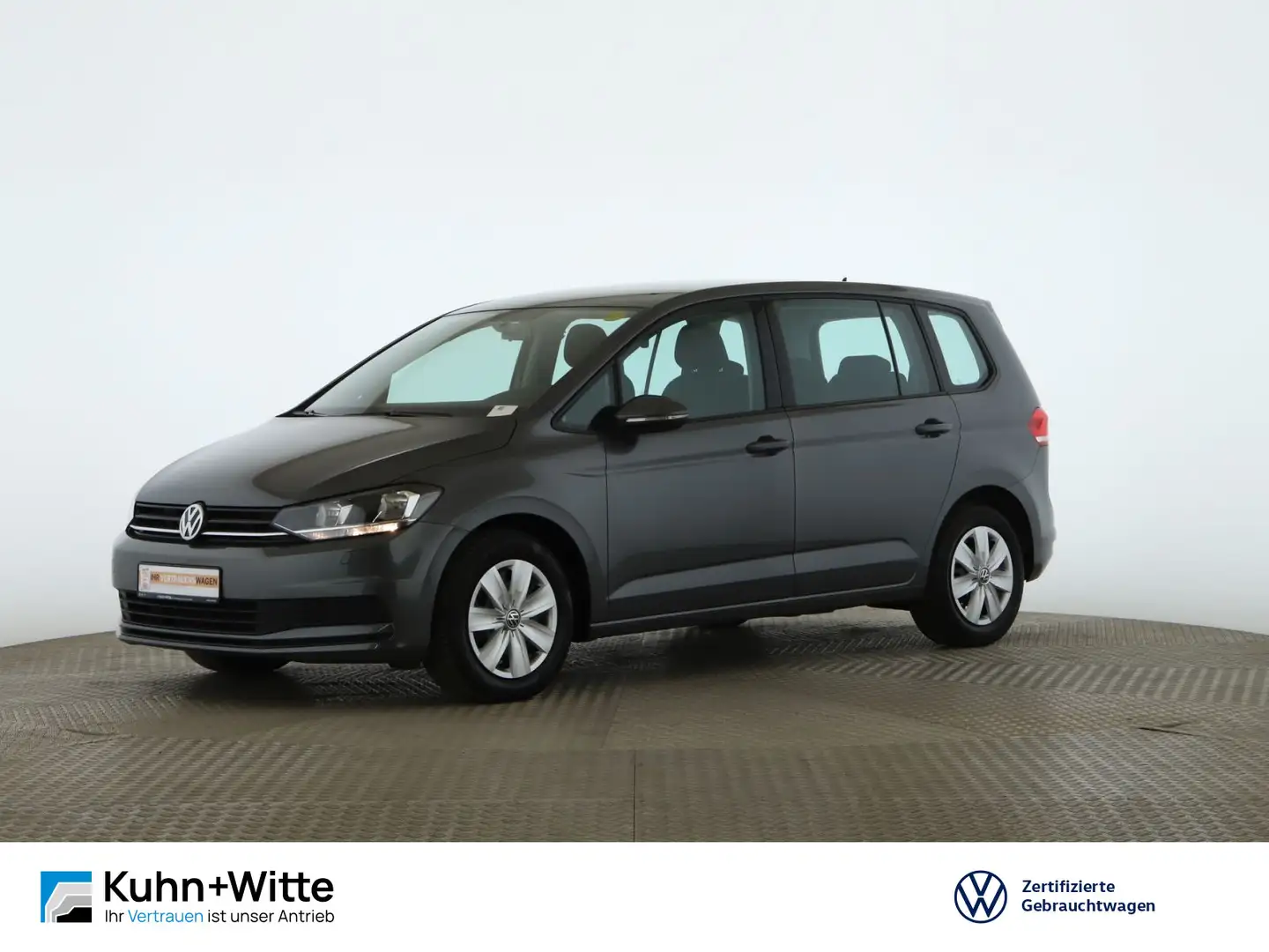 Volkswagen Touran 1.6 TDI Trendline*AHK*Klima*Sitzheizung* Grijs - 1