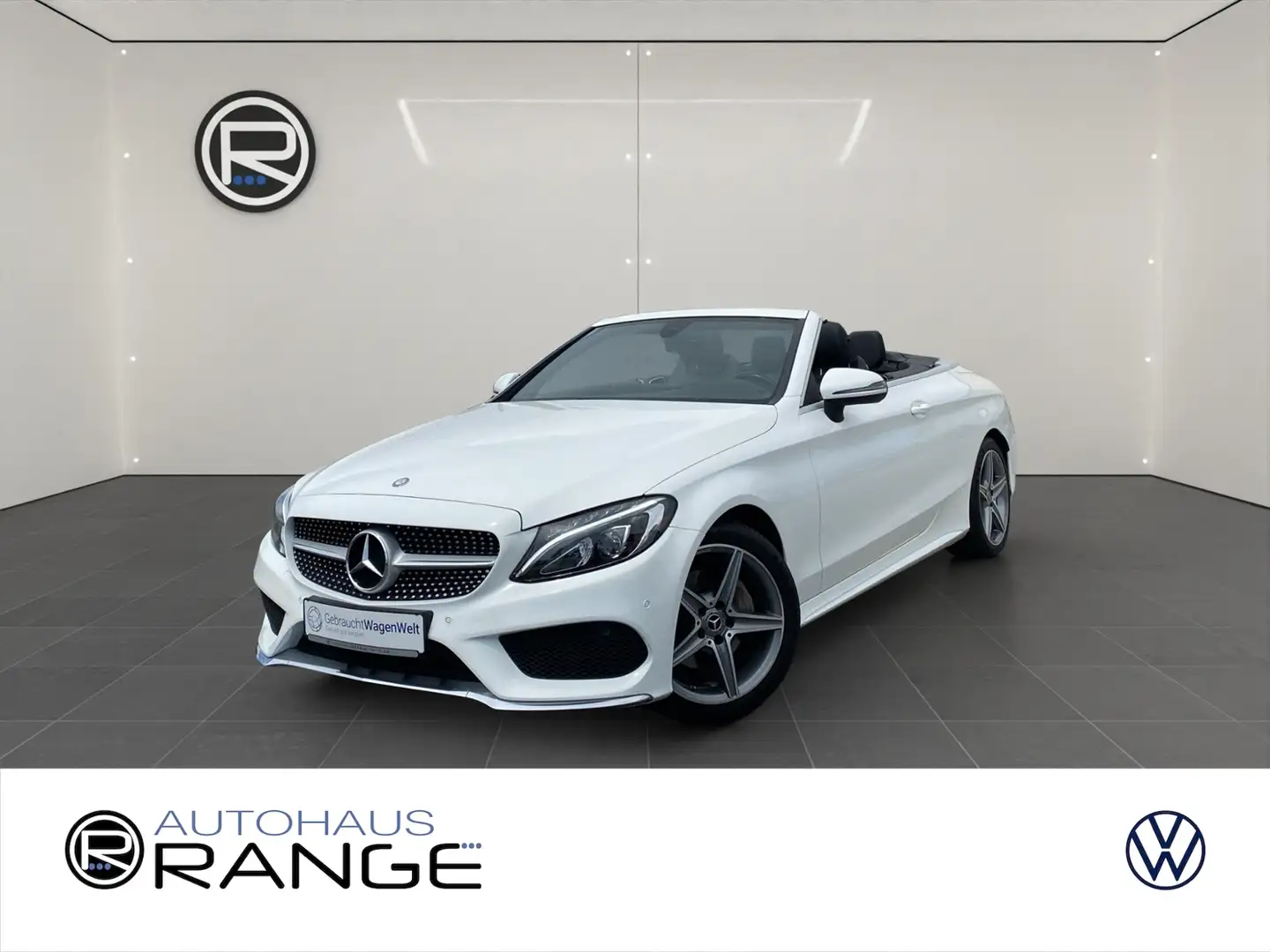 Mercedes-Benz C 200 Cabrio AMG Line *PDC SHZ* Weiß - 1