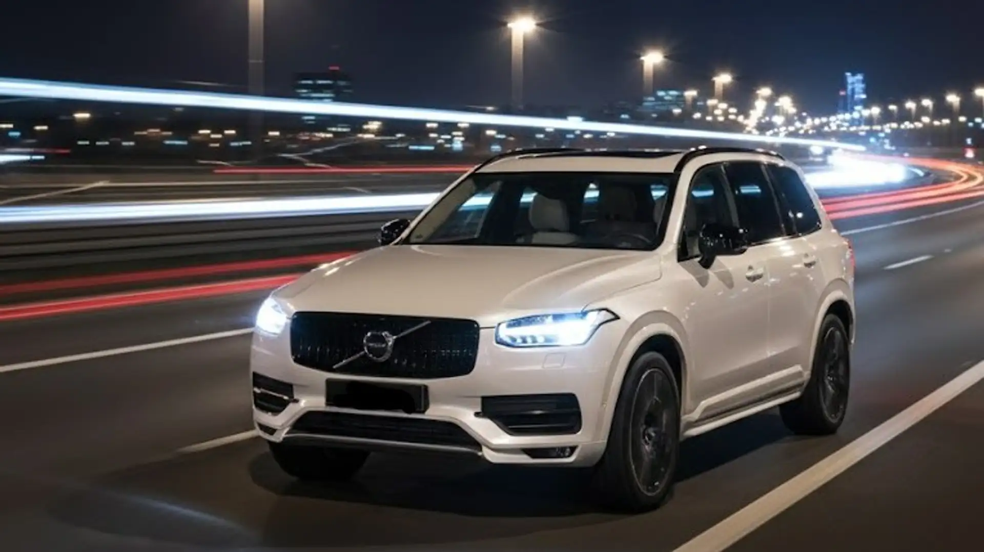 Volvo XC90 T8 Ultra Dark AWD Aut. Blanco - 1