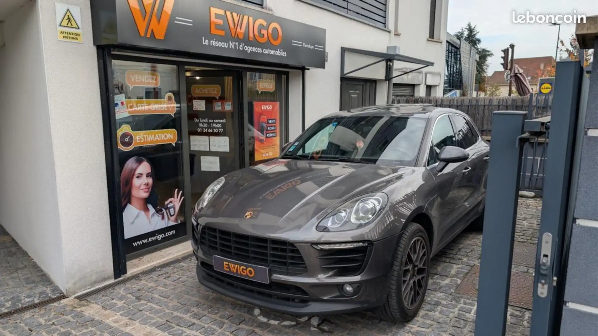 Porsche Macan Diesel 3.0 V6 258 ch S PDK Gris - 1