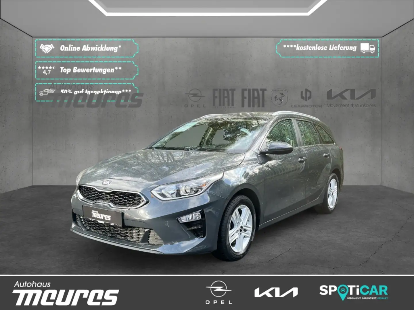 Kia Ceed SW / cee'd SW Sportswagon Vision 1.4 T-GDI Navi Klimaautom SHZ T Gris - 1