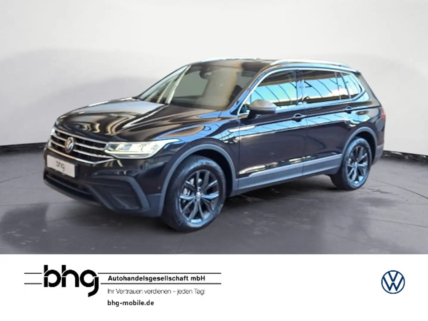 Volkswagen Tiguan Allspace Life 2,0 l TDI SCR 110 k *LED*AC Schwarz - 1