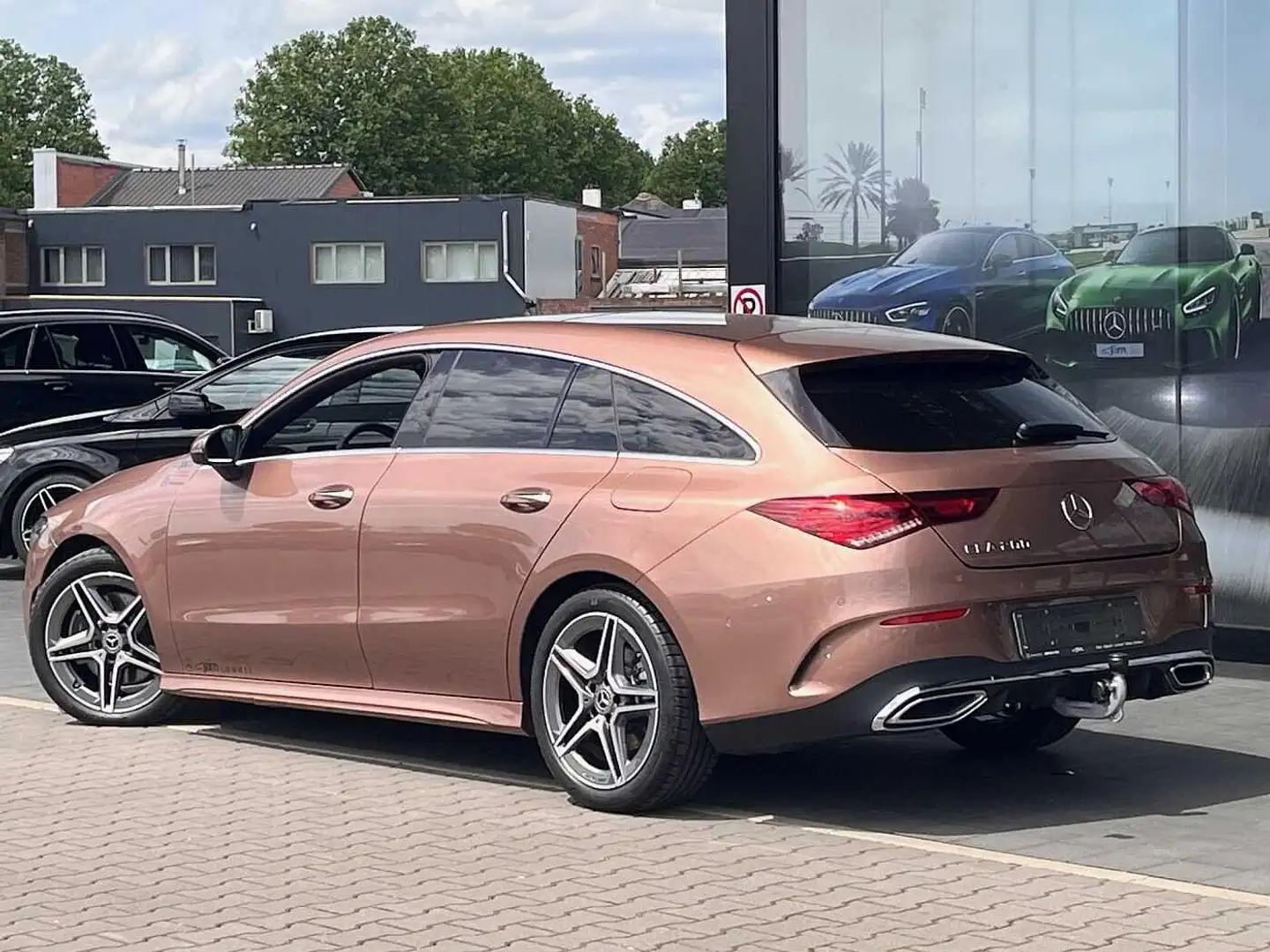 Mercedes-Benz CLA 200 AMG/Pano/trekh/distronic Brun - 2
