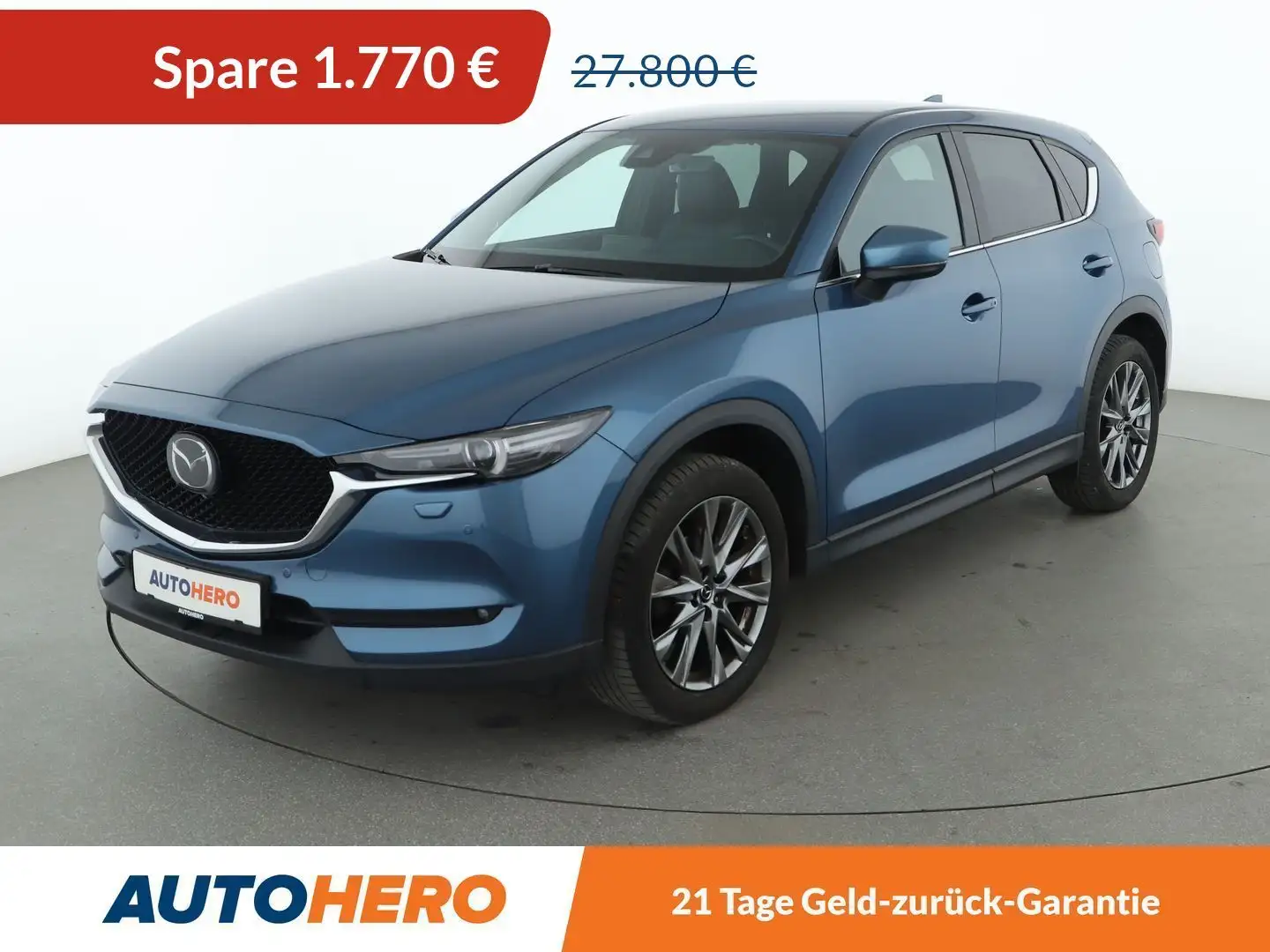 Mazda CX-5 2.5 Sports-Line AWD Aut*NAVI*LED*ACC*360°CAM* Blau - 1