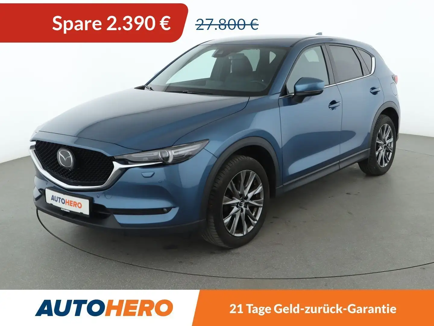 Mazda CX-5 2.5 Sports-Line AWD Aut*NAVI*LED*ACC*360°CAM* Blau - 1