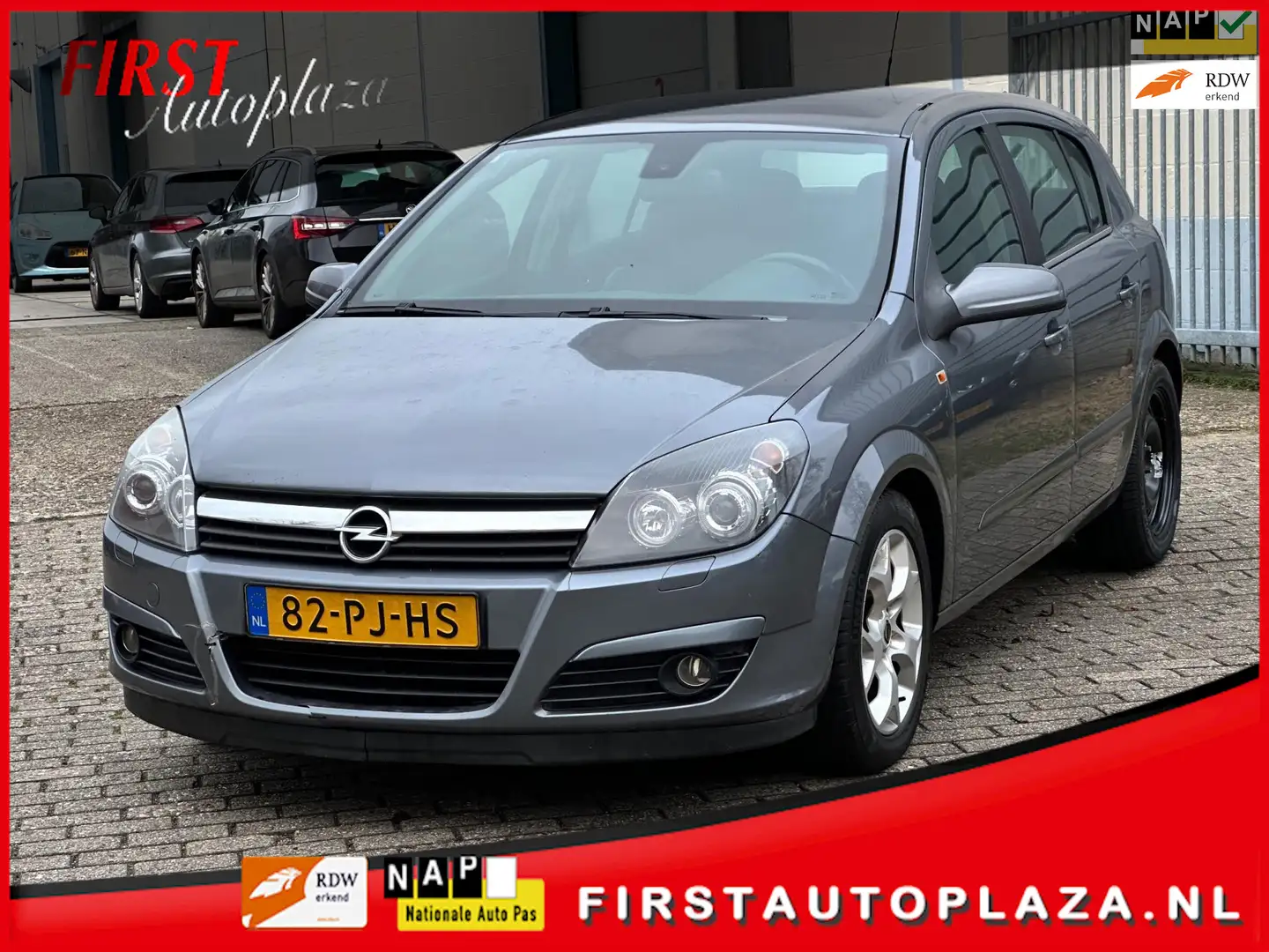 Opel Astra 1.8 Cosmo AIRCO/CRUISE | INRUILKOOPJE !! Grijs - 1