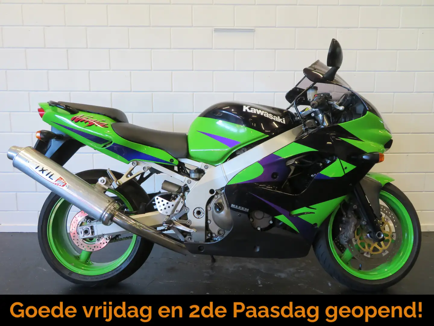 Kawasaki Ninja ZX-9R ZX9R SUPERSPORT Verde - 1