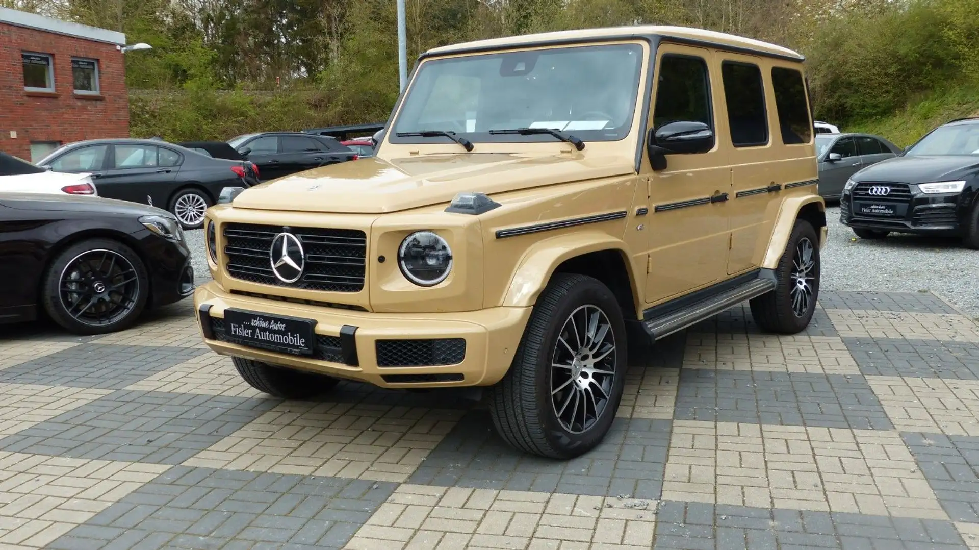 Mercedes-Benz G 500 AMG Night Distr Burmester 360°Kamera Beige - 1