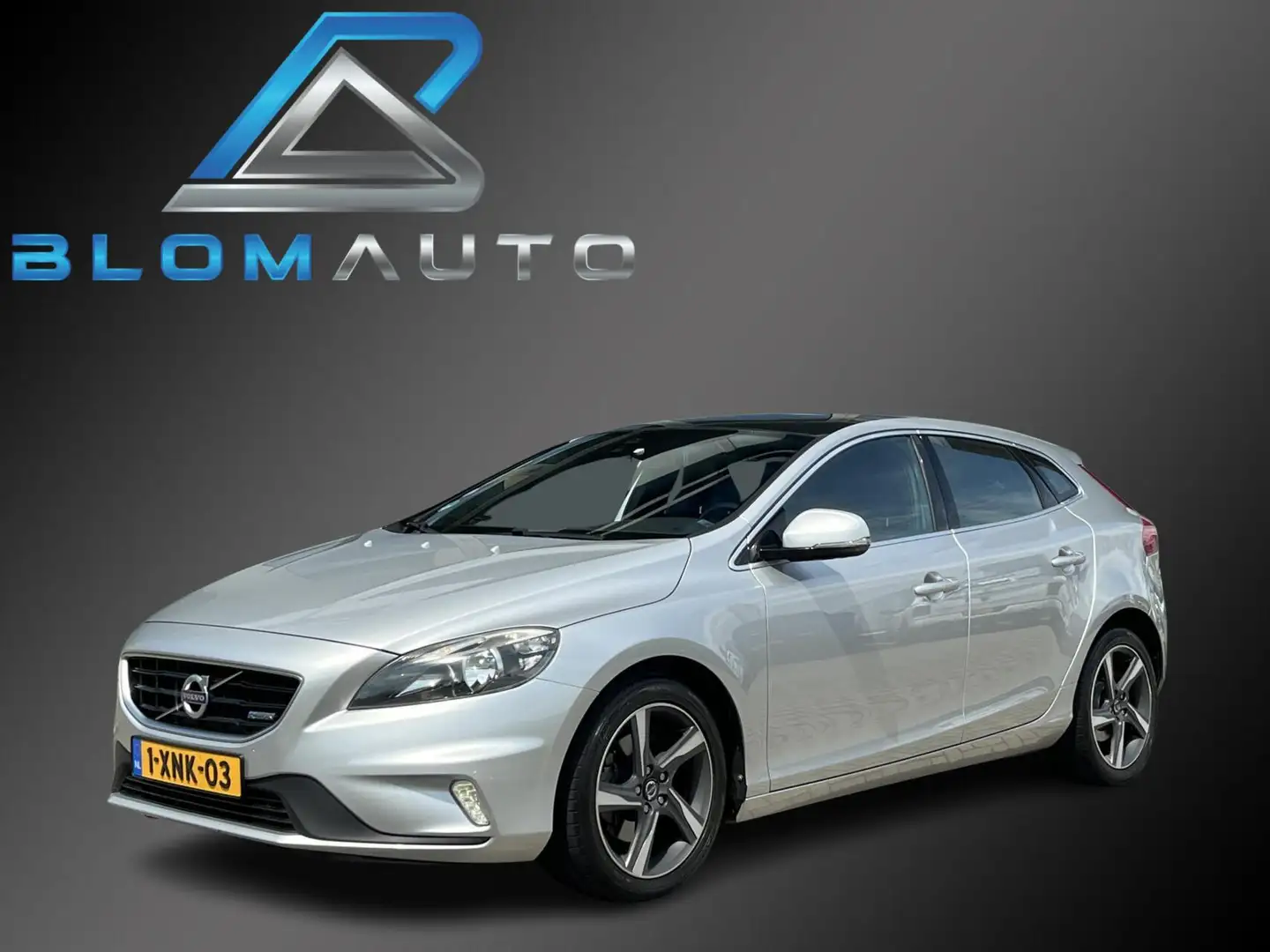 Volvo V40 1.6 T2 R-Design PANORAMADAK NLAUTO LEDER/ALCANTARA Grijs - 1