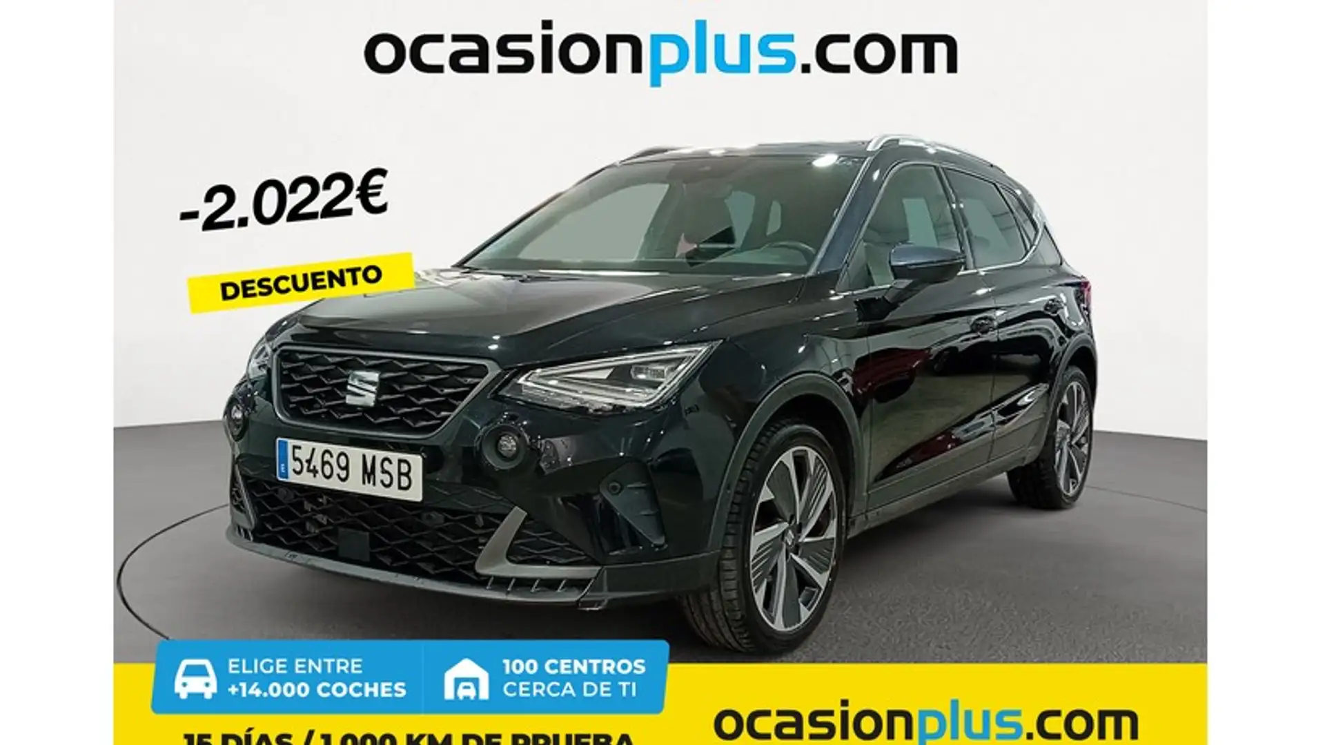 SEAT Arona 1.5 TSI S&S FR DSG7 XM 150 Schwarz - 1