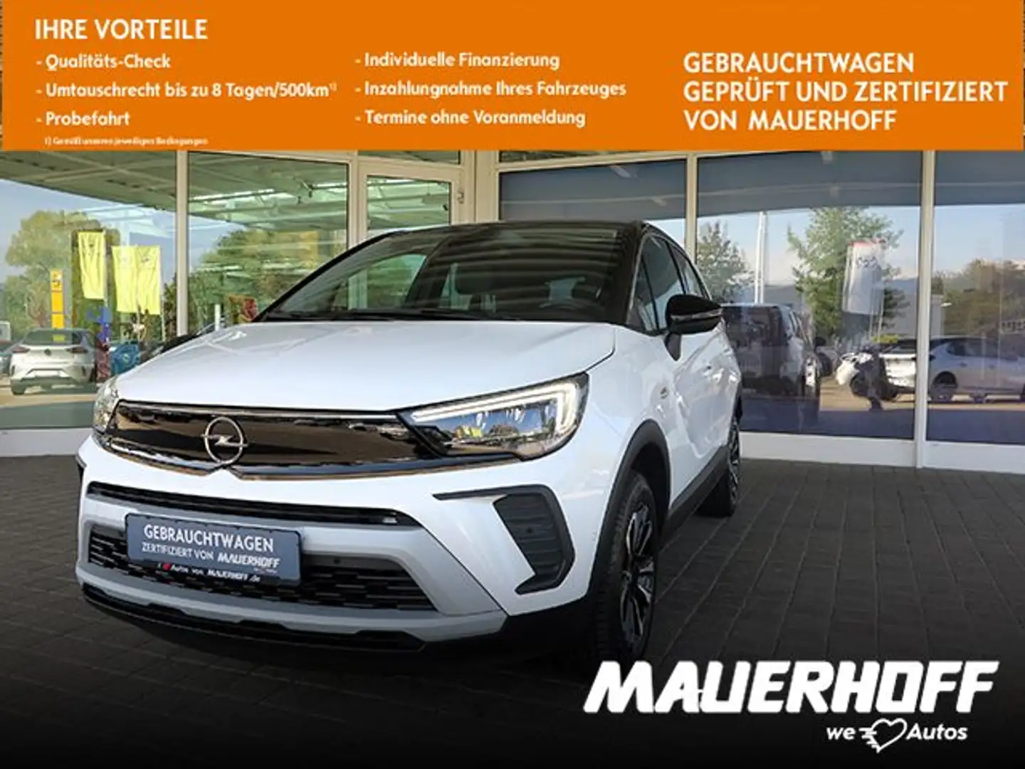 Opel Crossland X ELEG | Navi | Kamera | PDC | Sitzhzg Weiß - 1