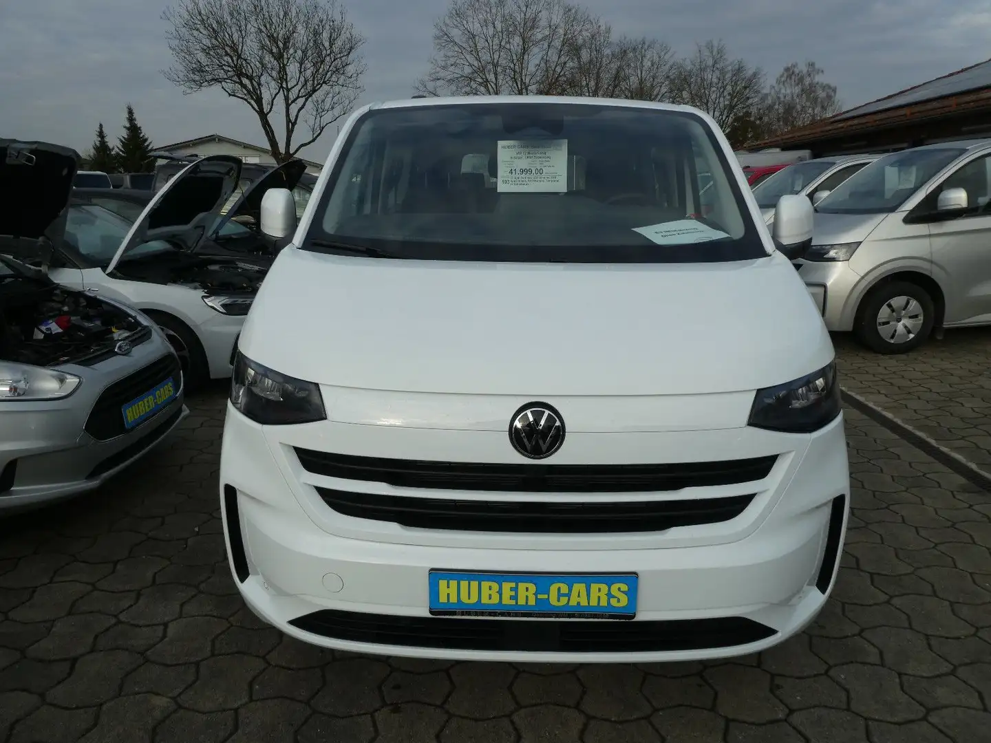 Volkswagen T7 Kombi Transporter Mixto 2x Schiebetüre+LED Blanco - 2