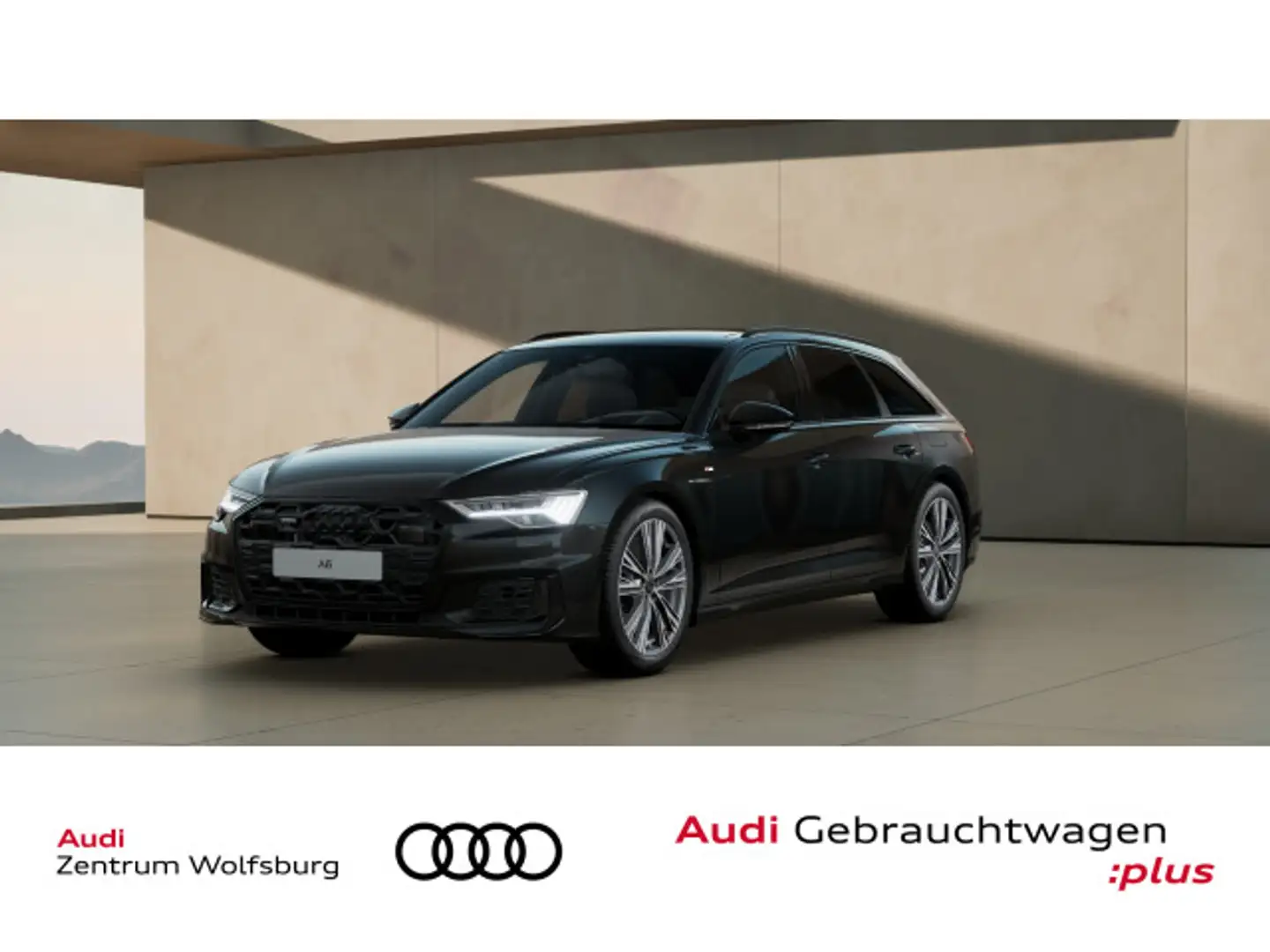 Audi A6 50 eTFSI quattro S tronic S line HeadUp Schwarz - 1