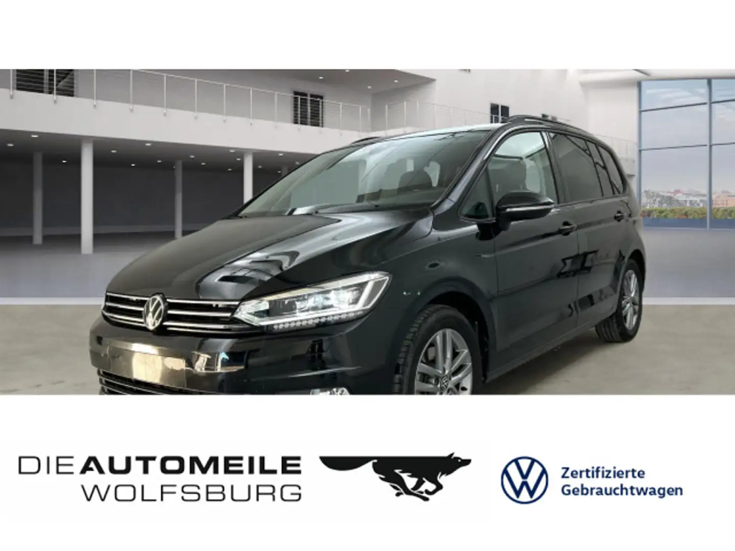 Volkswagen Touran 1.5TSI DSG Comfortline 7SITZE/LED/SITZHZ Schwarz - 1