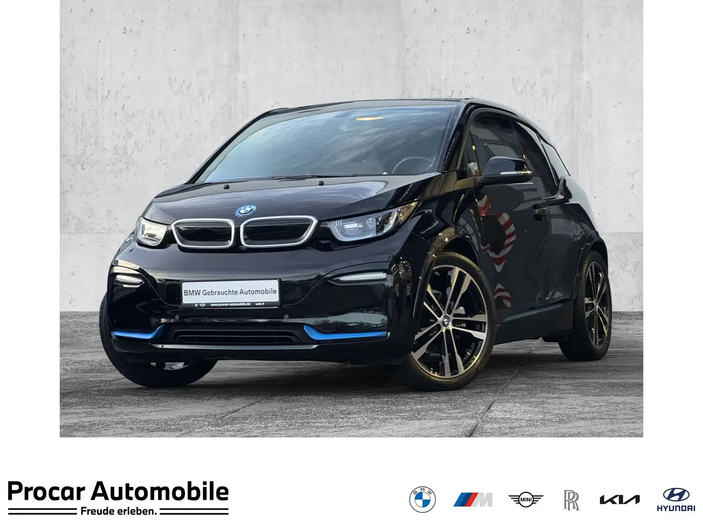 BMW i3 s 120Ah LED Navi RFK Tempomat DAB Shz 20"LM Schwarz - 1