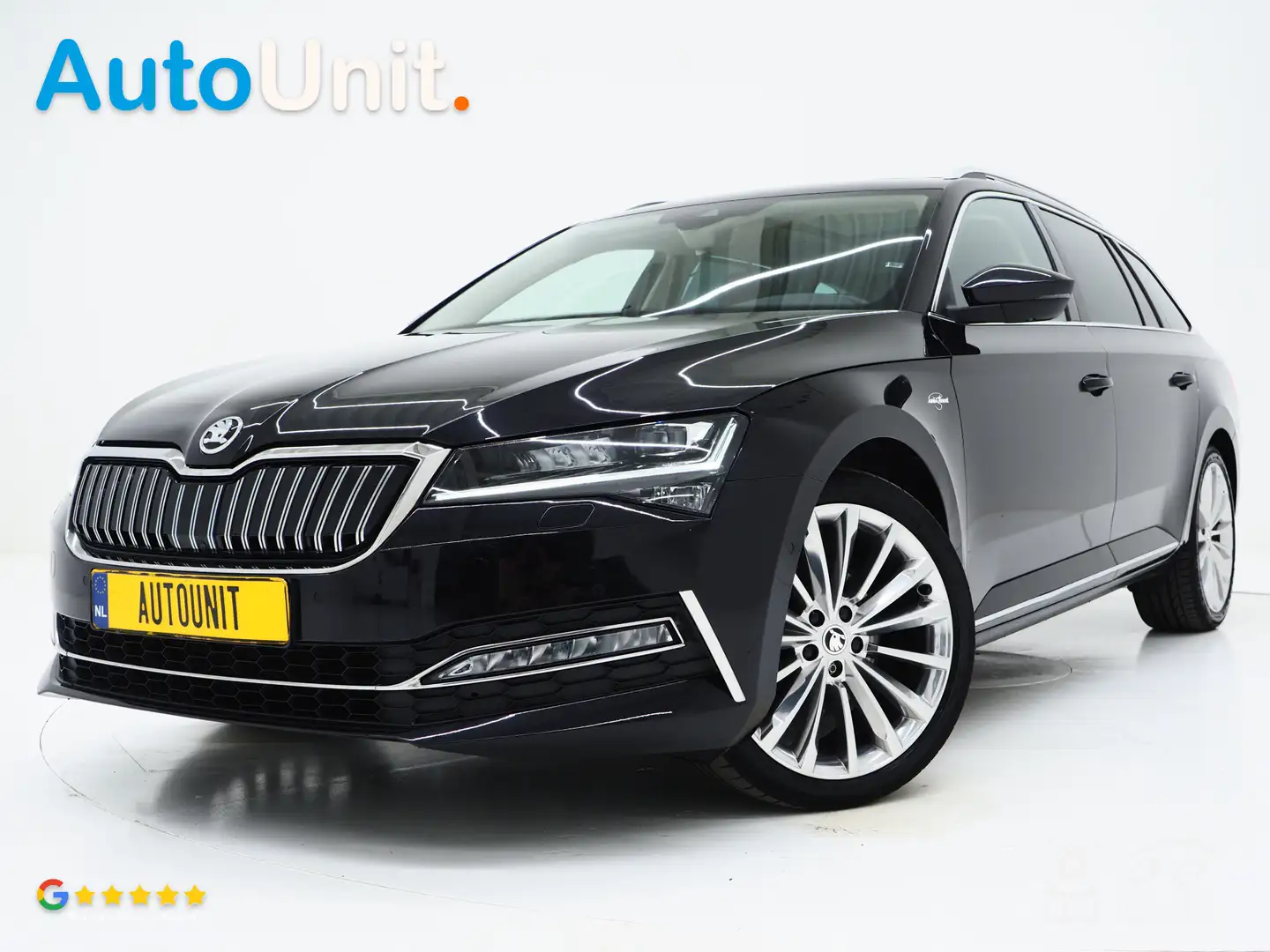 Skoda Superb Combi 1.4 TSI iV Laurin & Klement | Panoramadak | Zwart - 1