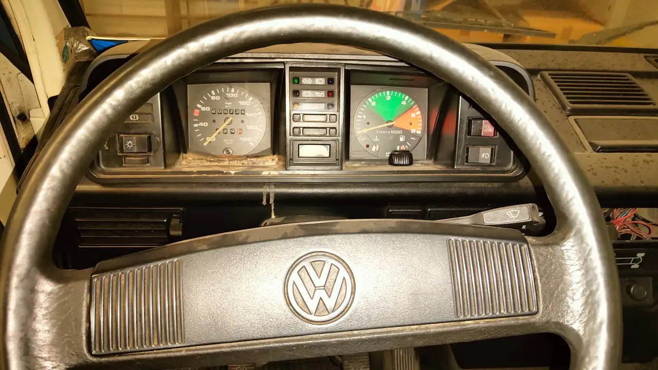 Volkswagen T3 Caravelle SYNCRO 4x4 1.6td jx 8posti FUNZIONANTE, foto 10