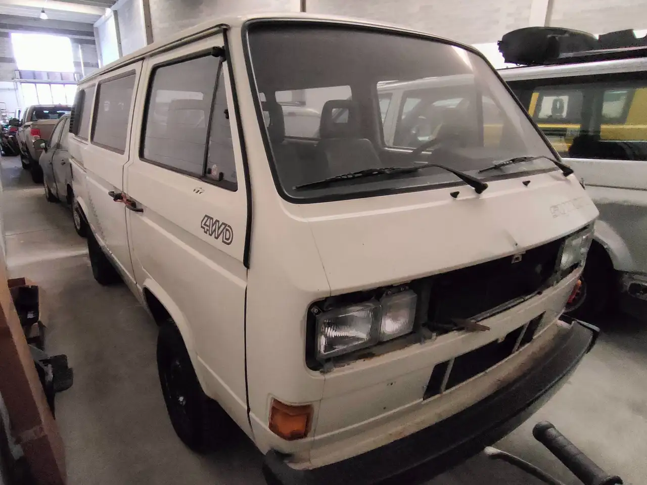 Volkswagen T3 Caravelle SYNCRO 4x4 1.6td jx 8posti FUNZIONANTE, foto 4